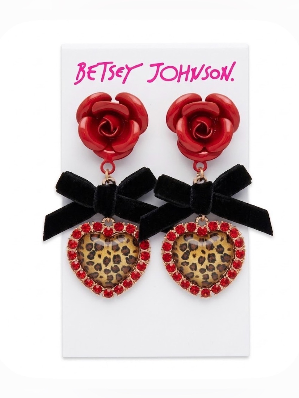 NWT ⚜️♥️⚜️ Betsey Johnson multi-charm statement Bracelet